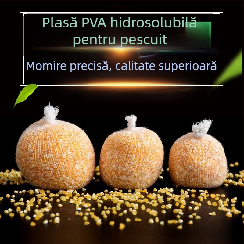 Plasă PVA solubilă în apă pentru momeli de pescuit