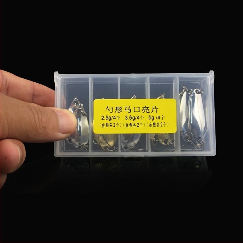 Weihe Lingură-tip năluci metalice pentru pescuit – set