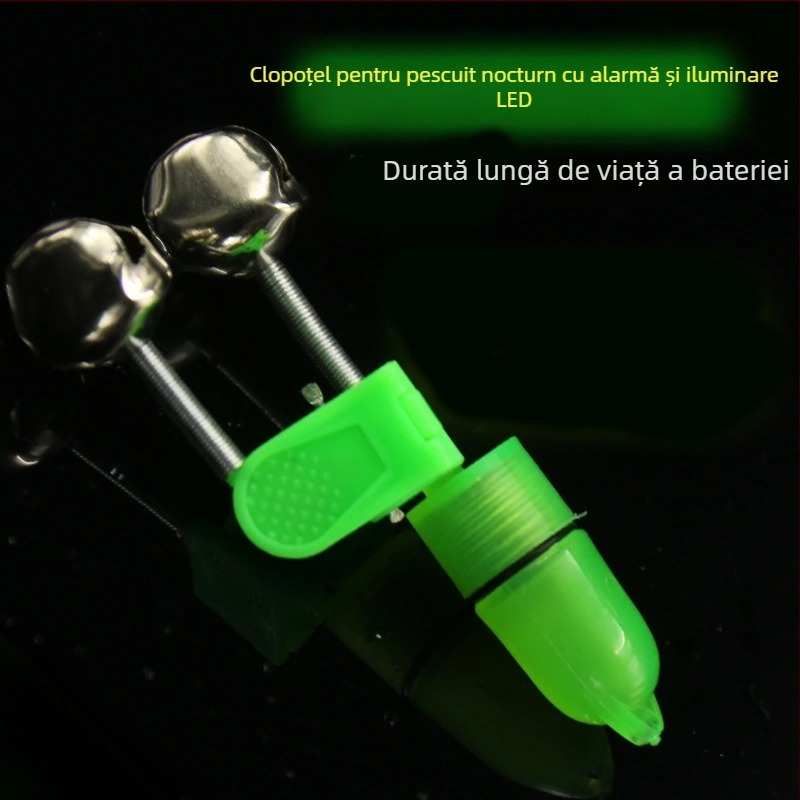 CGF Sonerie Luminoasă pentru Pescuit de Noapte cu Undița – Accesorii Echipament de Pescuit