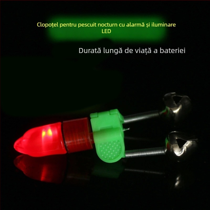 CGF Sonerie Luminoasă pentru Pescuit de Noapte cu Undița – Accesorii Echipament de Pescuit