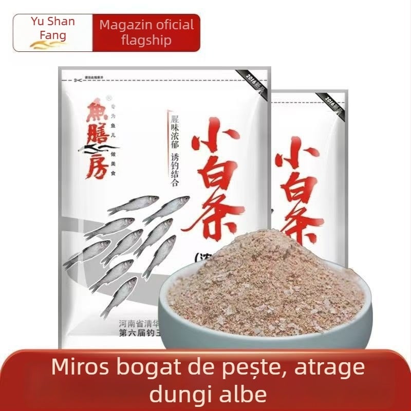 Fish Room versiune îmbunătățită: momeli aromate orez cu vin pentru pescuit, fâșie albă mică, 120 g
