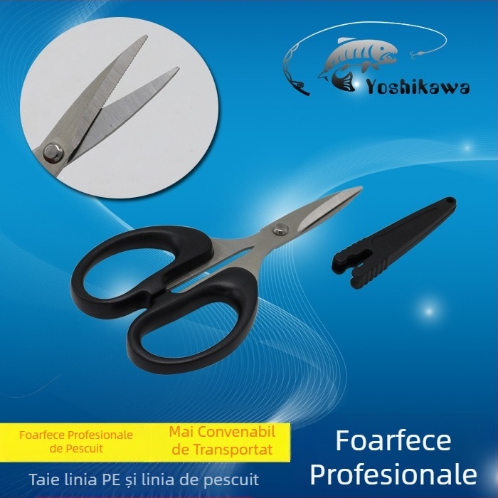 Foarfă de pescuit cu capac Yoshikawa - Modelul 29099916