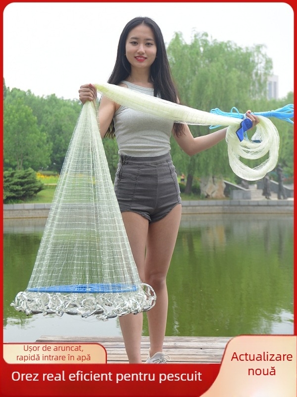 Năvod aruncat manual Yitong Xinghua, plastic, în formă de disc, etichetă privată licențiată