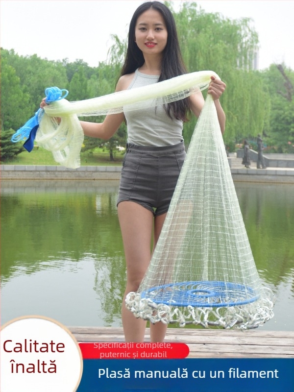 Năvod aruncat manual Yitong Xinghua, plastic, în formă de disc, etichetă privată licențiată