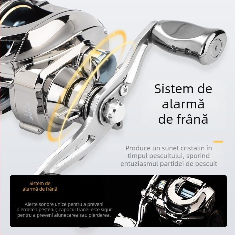VANFOSH mulinetă de spinning pentru momeli micro universale, aruncare la distanță și protecție a firului