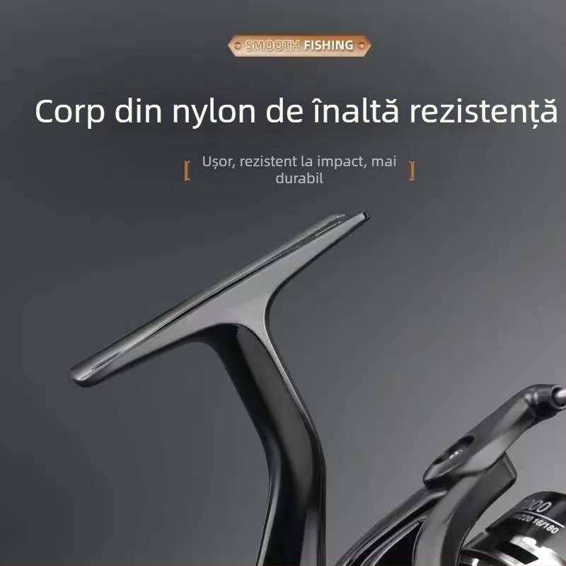 Gaoyu mulinetă metalică pentru pescuit marin, aruncări la distanță