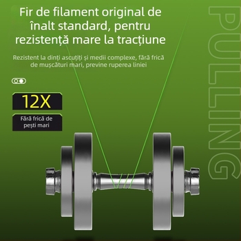 Linie principală de pescuit, PE cu 8 fire, Diamond, aruncări lungi, foarte netedă