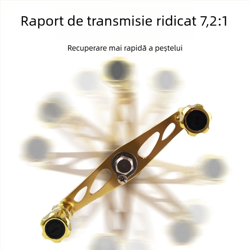 Kalio mulinetă de pescuit cu tambur, rezistentă la apă de mare, aruncări lungi, tambur metalic cu design picătură de apă