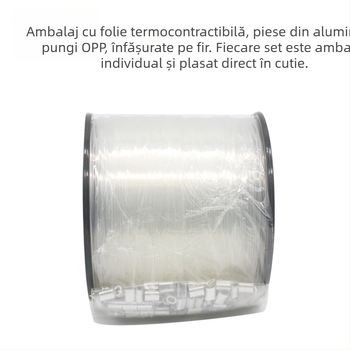 Linie de pescuit din nylon, 200–300 m, diametru 0,8–1,0 mm, linie principală pentru pești mari, 75 lb
