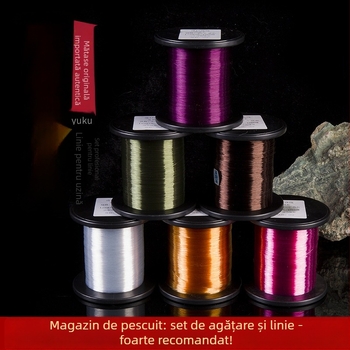Linie principală Yu Kui – nylon, rezistență mare, 2 role în cutie