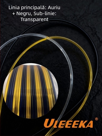 Linie principală de pescuit, nylon, rezistență 100, set 10 buc., marca Uleeeka