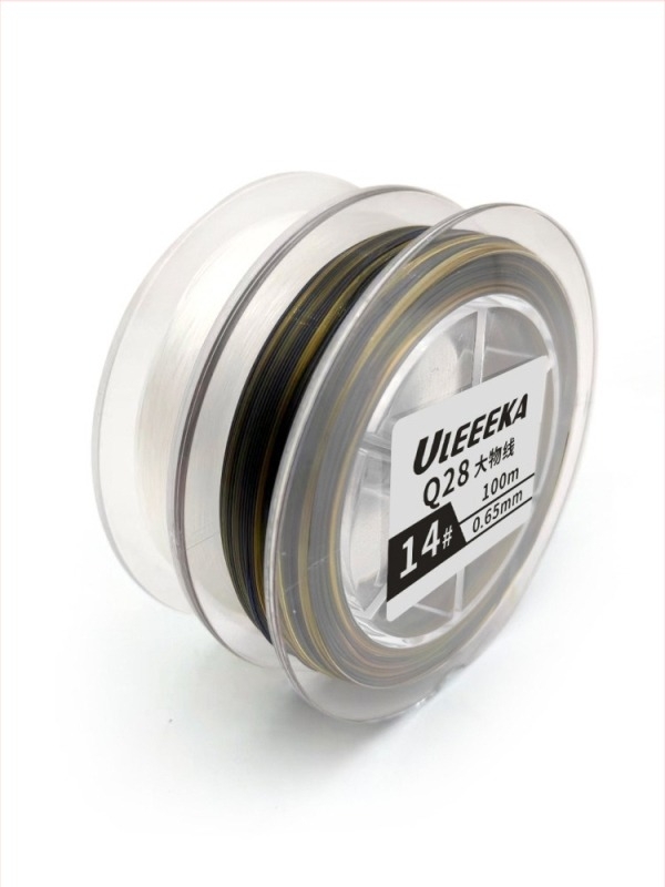 Linie principală de pescuit, nylon, rezistență 100, set 10 buc., marca Uleeeka