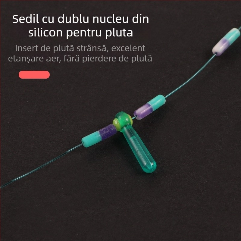 Set linie principală din nylon cu noduri întărite, pentru pescuit în râuri și lacuri, lungime 7.2