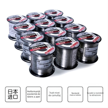 DAIWA JUSTRON linie din carbon pentru pescuit marin — fibră de carbon, rezistență înaltă, 16 buc., Japonia