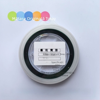 Linie principală de pescuit Wooden housher, nylon, super-puternică, pachet de 10