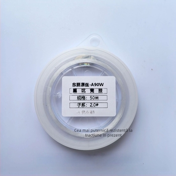 Linie principală de pescuit Wooden housher, nylon, super-puternică, pachet de 10