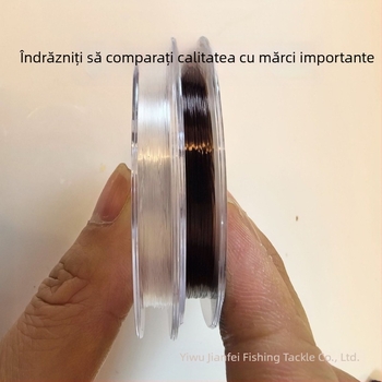 Linie principală de pescuit Wooden housher, nylon, super-puternică, pachet de 10