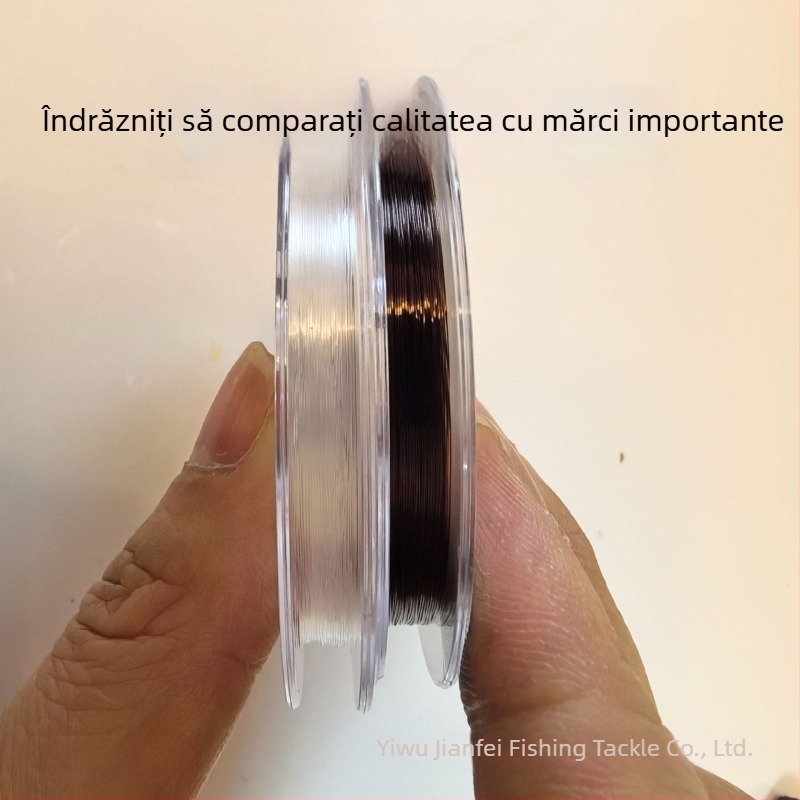 Linie principală de pescuit Wooden housher, nylon, super-puternică, pachet de 10