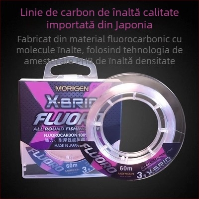 MORIGEN Linie de lider din carbon – ultra-moale și rezistentă pentru pescuit la stânci