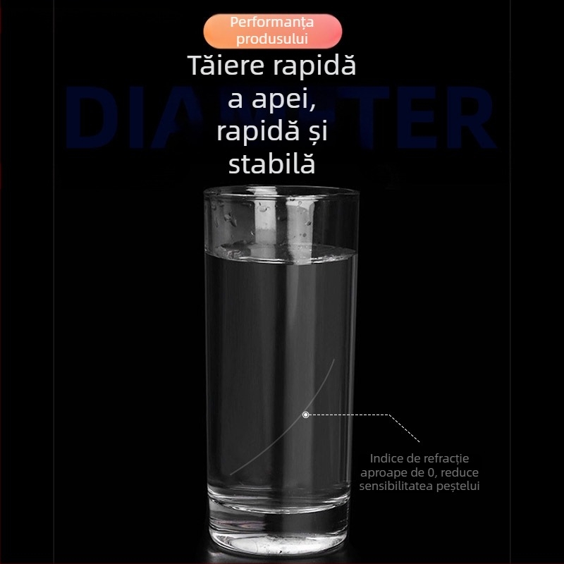SEELUCKER Linie din fibră de carbon pentru pescuit marin – sub-linie, 100 m, Clasa AA