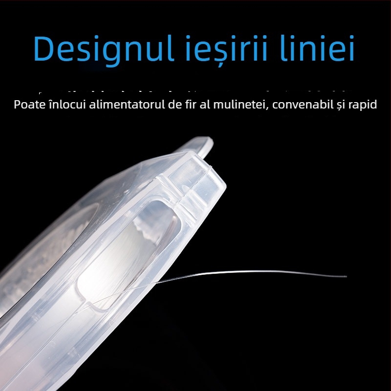 SEELUCKER Linie din fibră de carbon pentru pescuit marin – sub-linie, 100 m, Clasa AA