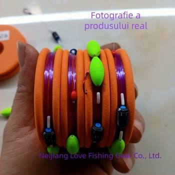 Linie principală de pescuit, plută cu șapte stele, nylon, rezistență 1–50 kg, ambalaj 50 buc.