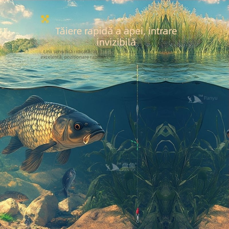 Set de linie principală fără plumb și linie de trolling pentru pești mari — fir de nailon, lungime personalizabilă, Origine: Baoding, Hebei, Loc de pescuit: Black Pit