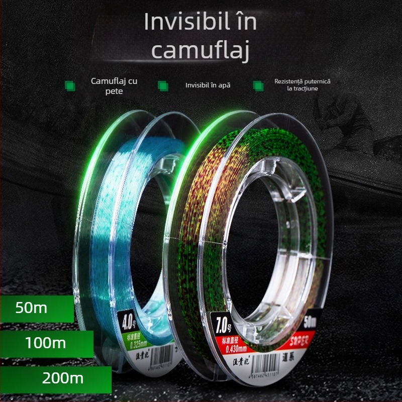 Linie principală de pescuit — Fishing concubine nylon, puternică, 10 bucăți în cutie