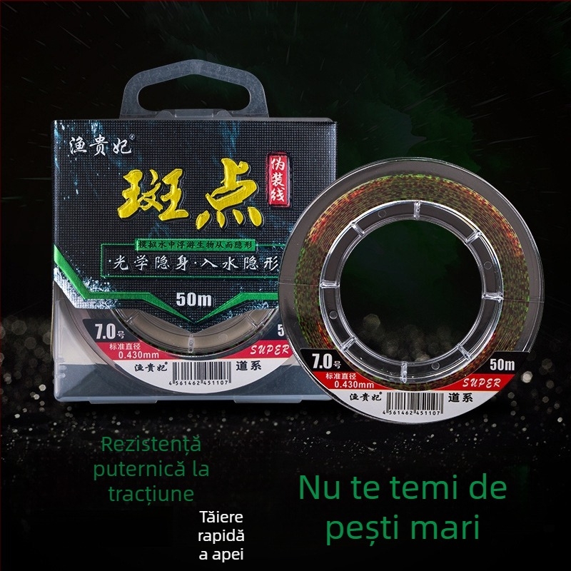 Linie principală de pescuit — Fishing concubine nylon, puternică, 10 bucăți în cutie