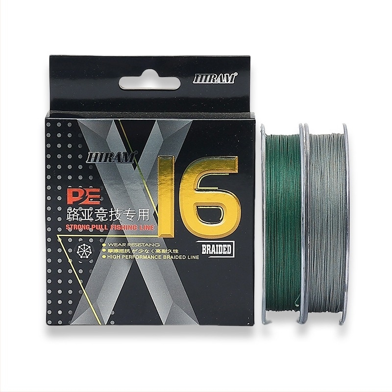 HIRAM PE fir principal de pescuit — rezistență la tracțiune puternică, cutie cu 100 buc.
