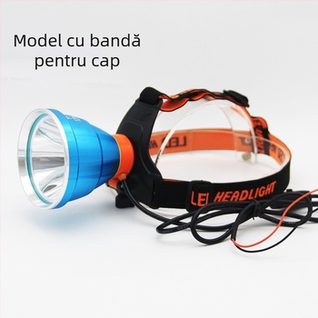 Lumină LED pentru pescuit noaptea - aliaj de aluminiu, necesită sursă de alimentare externă, sursă LED, rază 100-200 m, Fisherman's Treasure