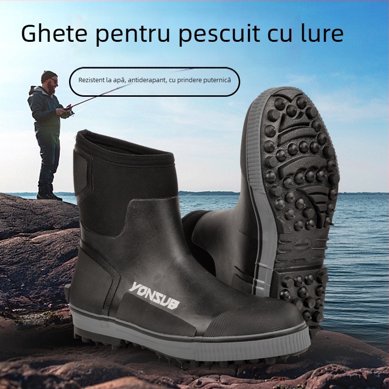 Pantofi de pescuit din cauciuc YONSUB pentru adulți