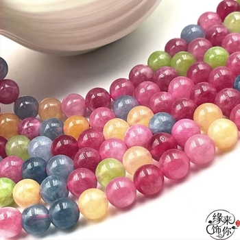 Mărgele - Piatră naturală, rotunde, lustruite, model nobil, stil la modă