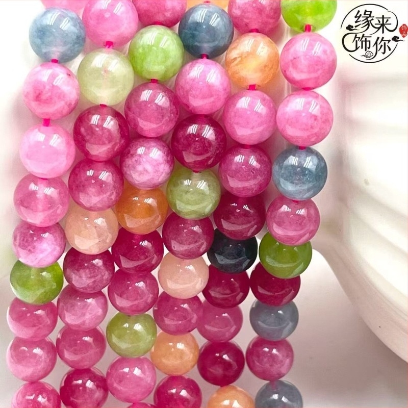 Mărgele - Piatră naturală, rotunde, lustruite, model nobil, stil la modă