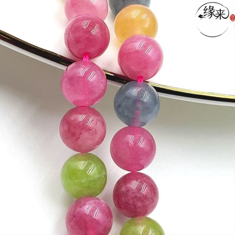 Mărgele - Piatră naturală, rotunde, lustruite, model nobil, stil la modă