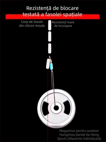 Mărgele spacer din silicon în formă de măslină pentru pescuit – accesorii mici în vrac pentru linia de pescuit