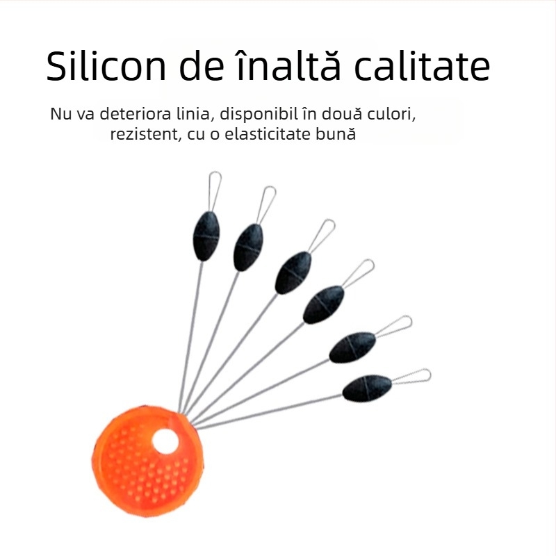 Kit de accesorii pentru pescuit - Space Bean, 48 de pachete pe placă, concentricitate înaltă