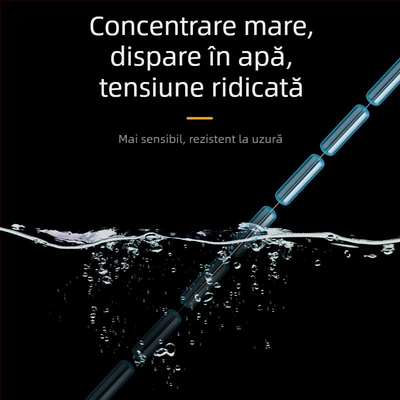 Feibashi Mărgele spațiale din silicon (Brand: Feibashi, Material: Silicon, Cantitate: 100 bucăți)