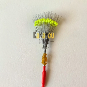 Set de linie de pescuit din silicon, cu mărgele spațiale, mărgele de înaltă vizibilitate, accesorii pentru pescuit în curs, sfere fluorescente