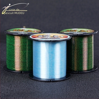 Linie principală de pescuit, nylon, culoare schimbătoare, set 300