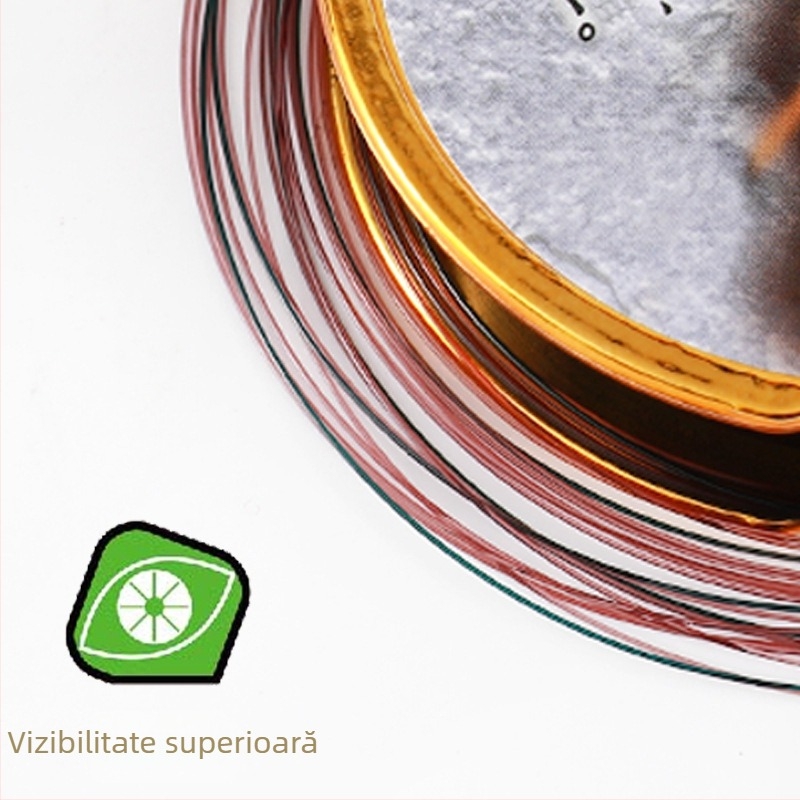 Linie principală de pescuit din nylon, rezistentă, cutie cu 5 tăvi