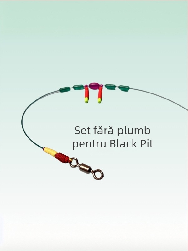 Set linie pescuit – mătase din nylon, 5,4 m, Black Pit, origine Huangchuan