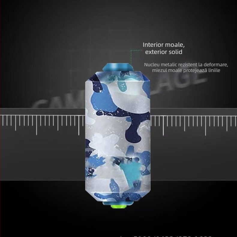 Set de linie de pescuit realizat manual, stil Taiwan, cu linie principală și linie secundară; material: fir de nailon; lungimi: 3.06 m, 4.35 m, 5.34 m, 6.33 m, 7.2 m; origine: Jiangsu; locuri de pescuit: găuri negre, iazuri, pâraie