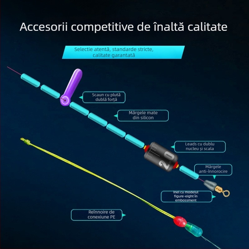 Chuanji Linia principală, Nailon, legată manual, set finisat