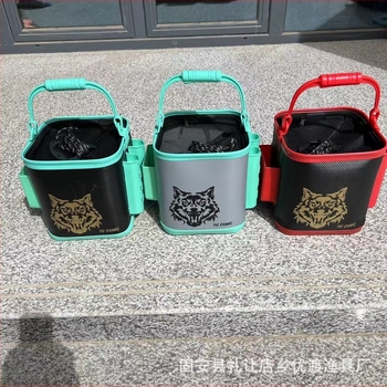 Găleată de pescuit EVA cu design integrat pentru exterior – portabilă, durabilă, material EVA