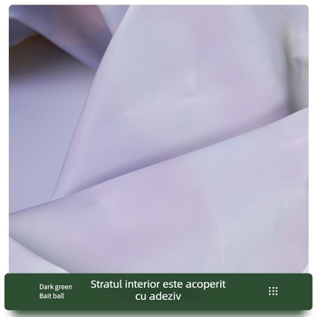 Găleată pentru pești vii din ABS cu capac plasă și frânghie, pliabilă, rotundă, portabilă