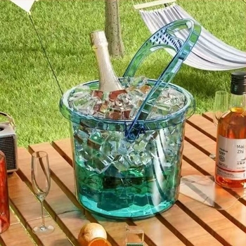 Găleată de pescuit portabil, cu pereți groși, din plastic, rezistentă la temperaturi înalte, potrivită pentru cămine studențești