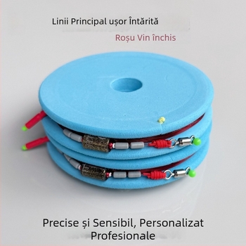 Zhenxiu Set ușor de linie principală cu nod diamant întărit pentru Black Carp, Grass Carp, Bighead Carp și Crucian Carp • Fir de nailon • Lungime 3.6–15m