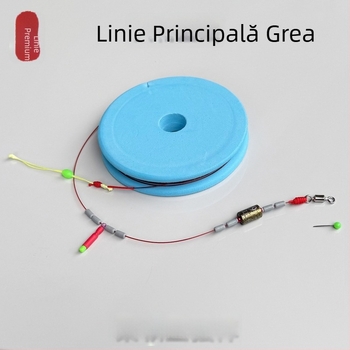 Zhenxiu Set ușor de linie principală cu nod diamant întărit pentru Black Carp, Grass Carp, Bighead Carp și Crucian Carp • Fir de nailon • Lungime 3.6–15m