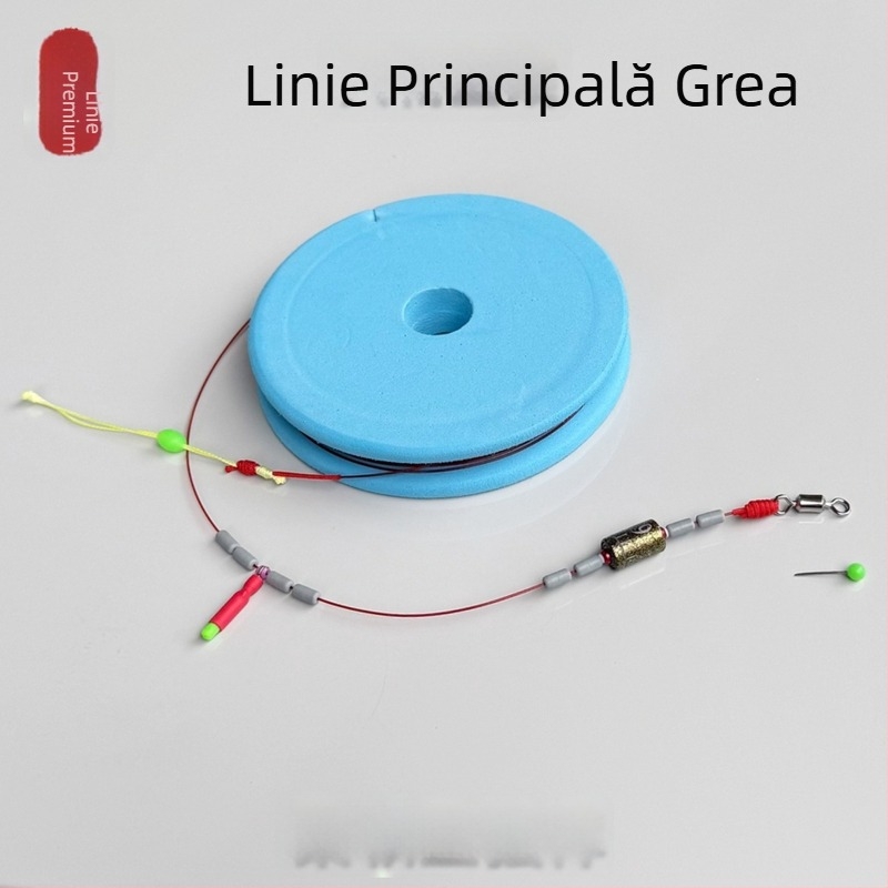 Zhenxiu Set ușor de linie principală cu nod diamant întărit pentru Black Carp, Grass Carp, Bighead Carp și Crucian Carp • Fir de nailon • Lungime 3.6–15m